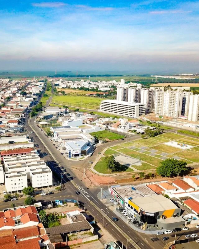 Vista da cidade de Americana