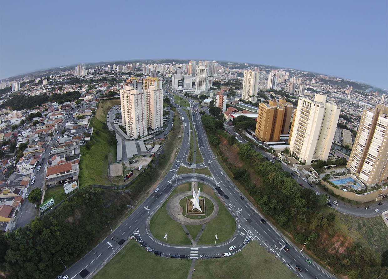 Vista da cidade de Jundiaí