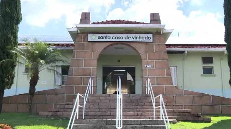Fachada Hospital Santa Casa de Vinhedo